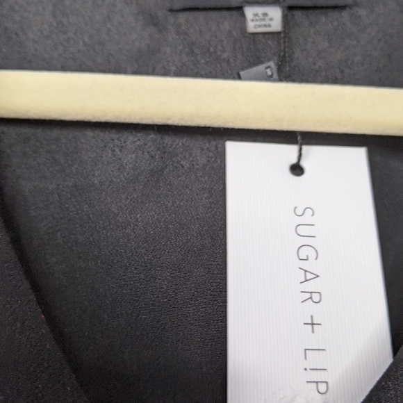 NWT Sugar Lips Heart Ruffle Date Dress Size XS - Picture 6 of 7